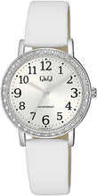 Cargar imagen en el visor de la galería, RELOJ CLÁSICO PARA MUJER Q&amp;Q Q32B Q32B-001PY - BLANCO
