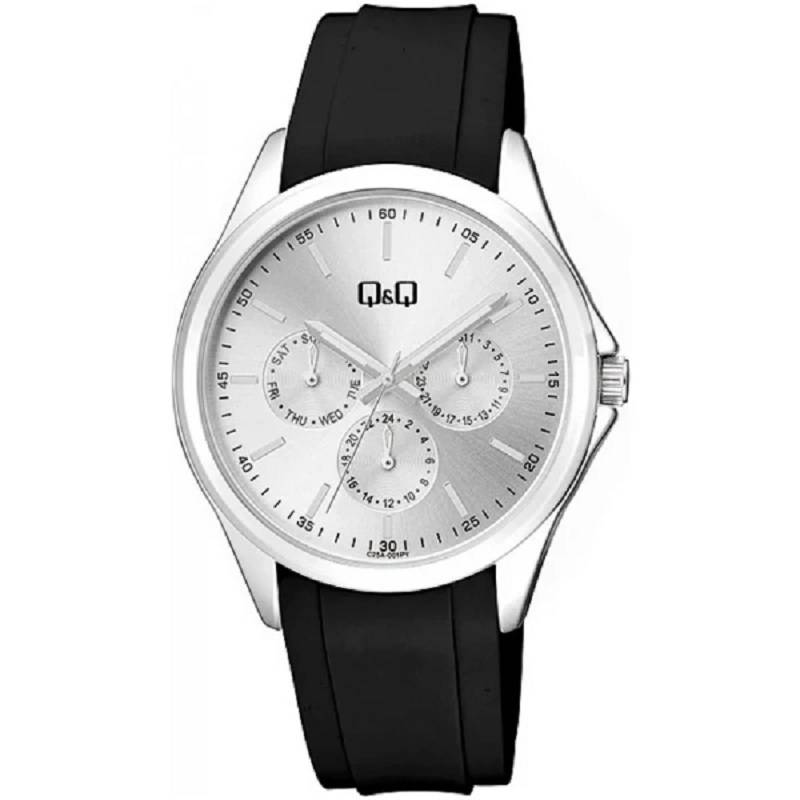RELOJ DEPORTIVO PARA MUJER Q&Q C25A C25A-001PY - NEGRO