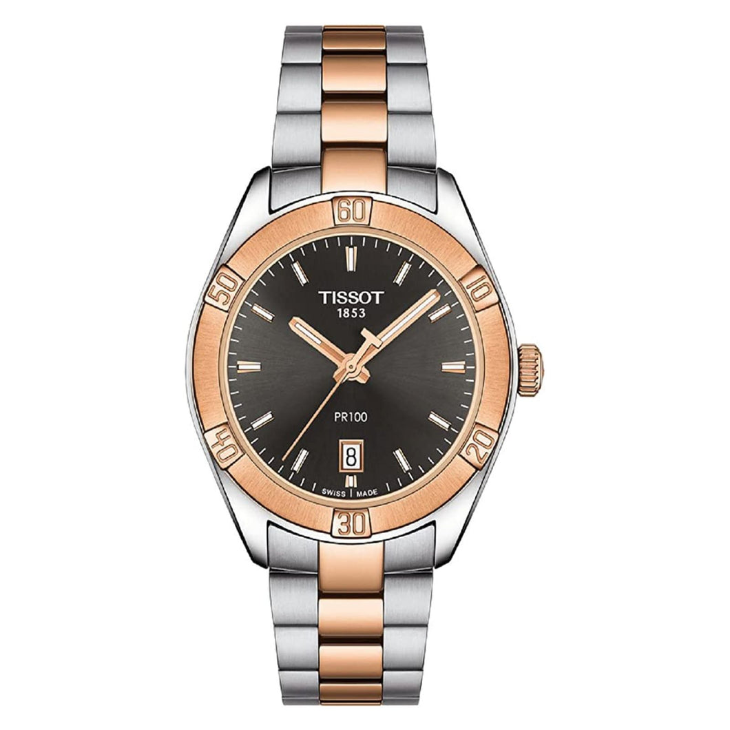 RELOJ  PARA MUJER TISSOT T-CLASSIC T101.910.22.061.00 - PLATEADO