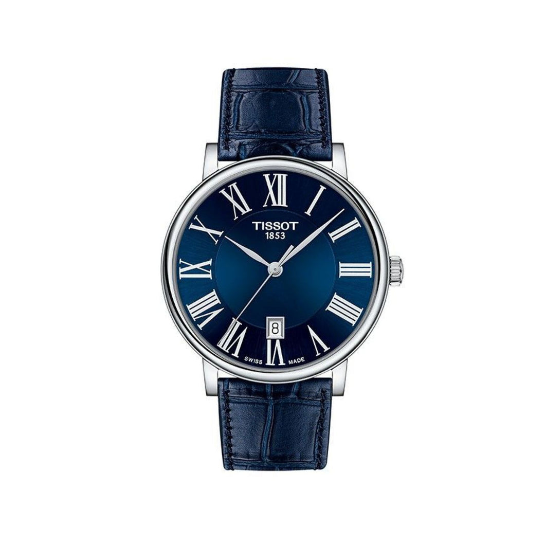 RELOJ CLÁSICO PARA HOMBRE TISSOT T-CLASSIC T122.410.16.043.00 - AZUL