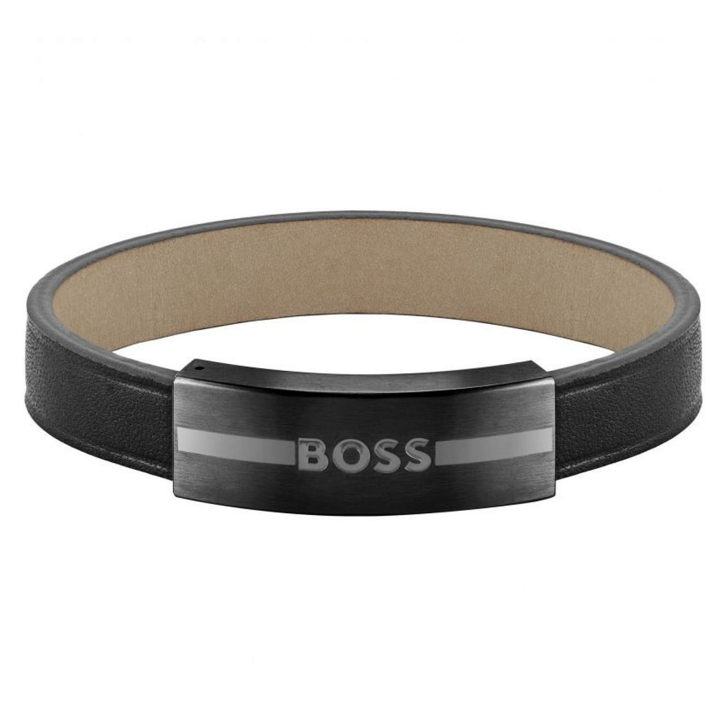 PULSERA BOSS CUERO 1580490M HOMBRE