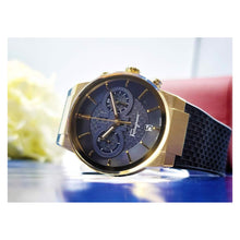 Cargar imagen en el visor de la galería, RELOJ PARA HOMBRE FERRAGAMO SAPPHIRE CHRONO SFME00221 - AZUL
