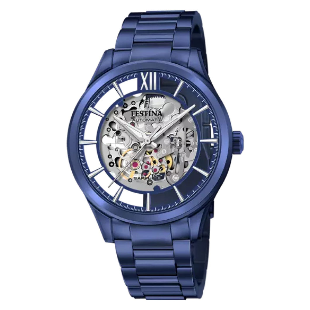 RELOJ  PARA HOMBRE FESTINA AUTOMÁTICO F20631/1 - AZUL