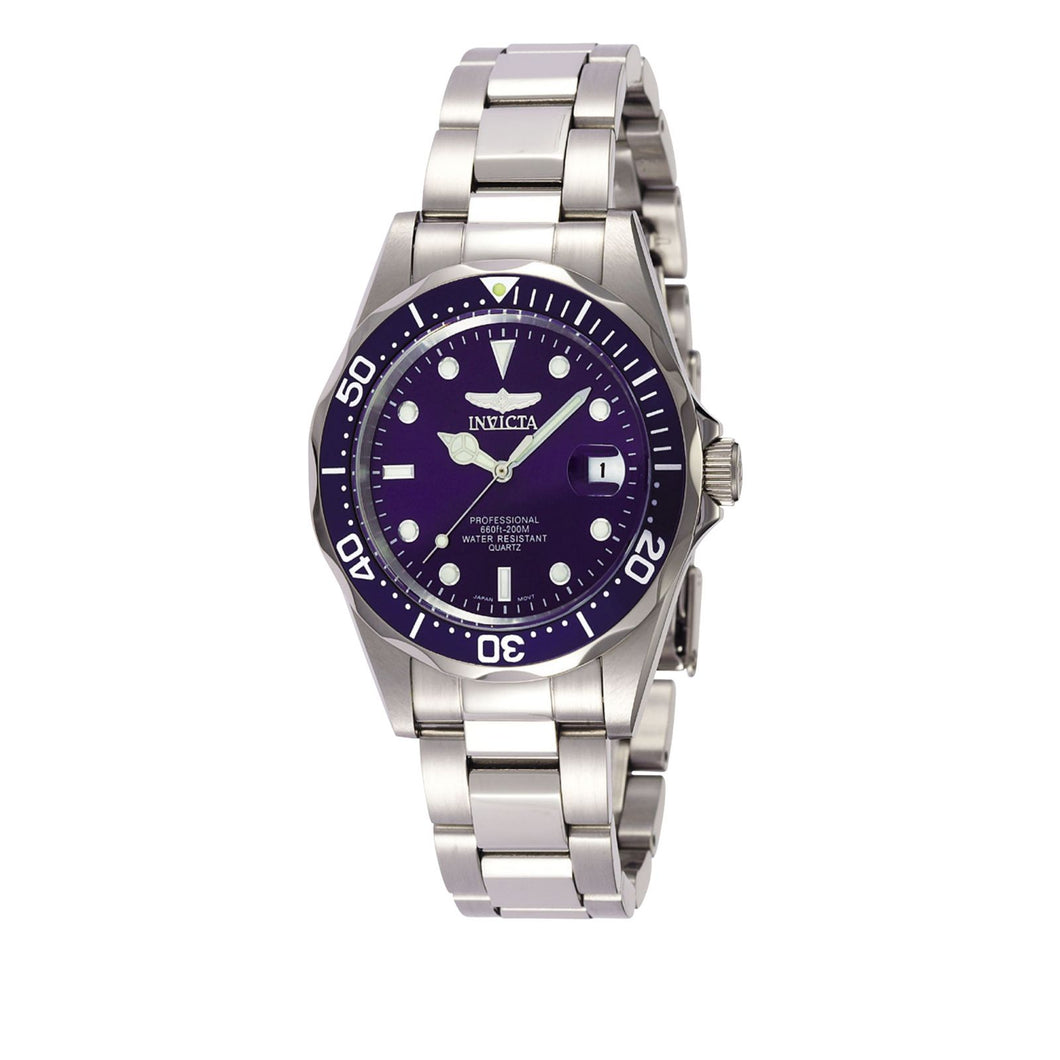 RELOJ  PARA HOMBRE INVICTA PRO DIVER 9204 - PLATEADO