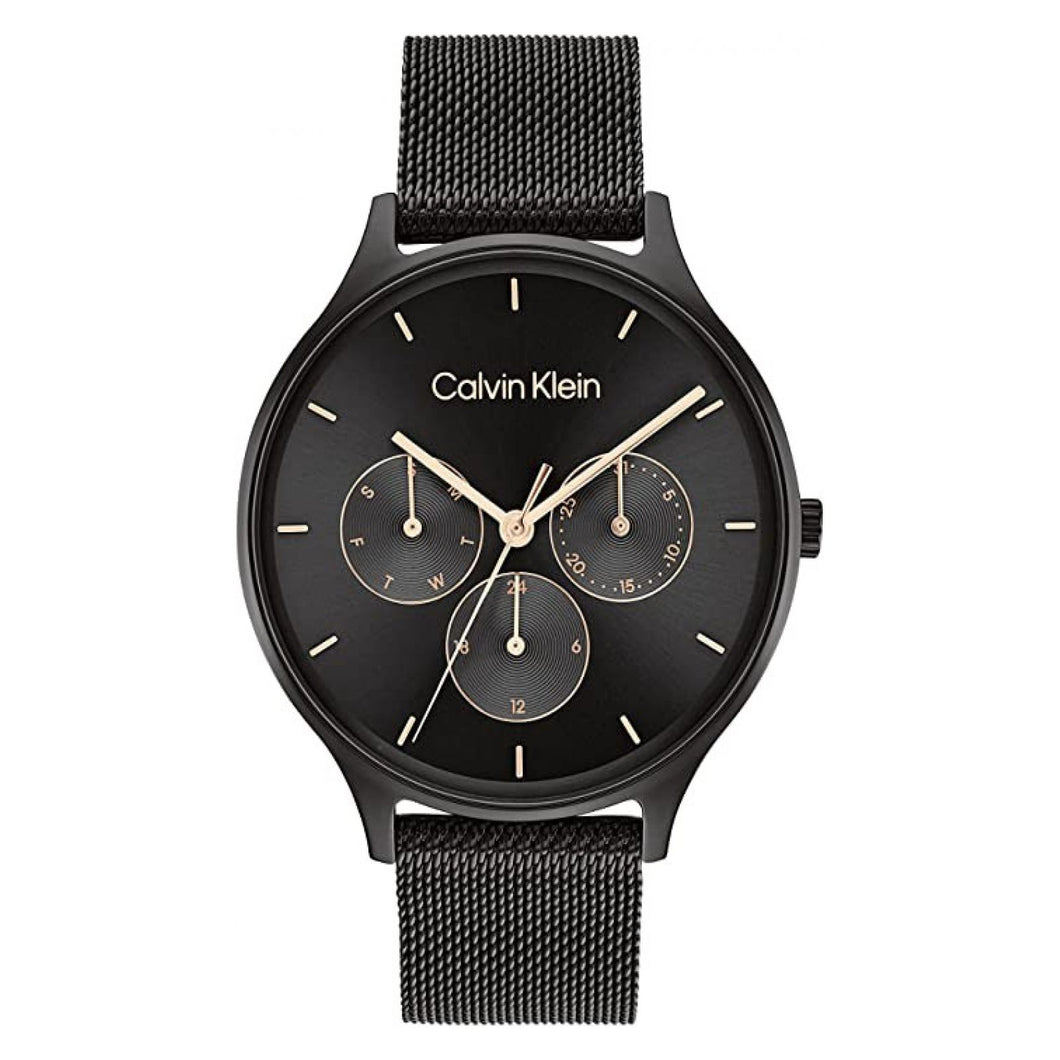 RELOJ  PARA MUJER CALVIN KLEIN TIMELESS MULTIFUNCTION 25200105 - NEGRO