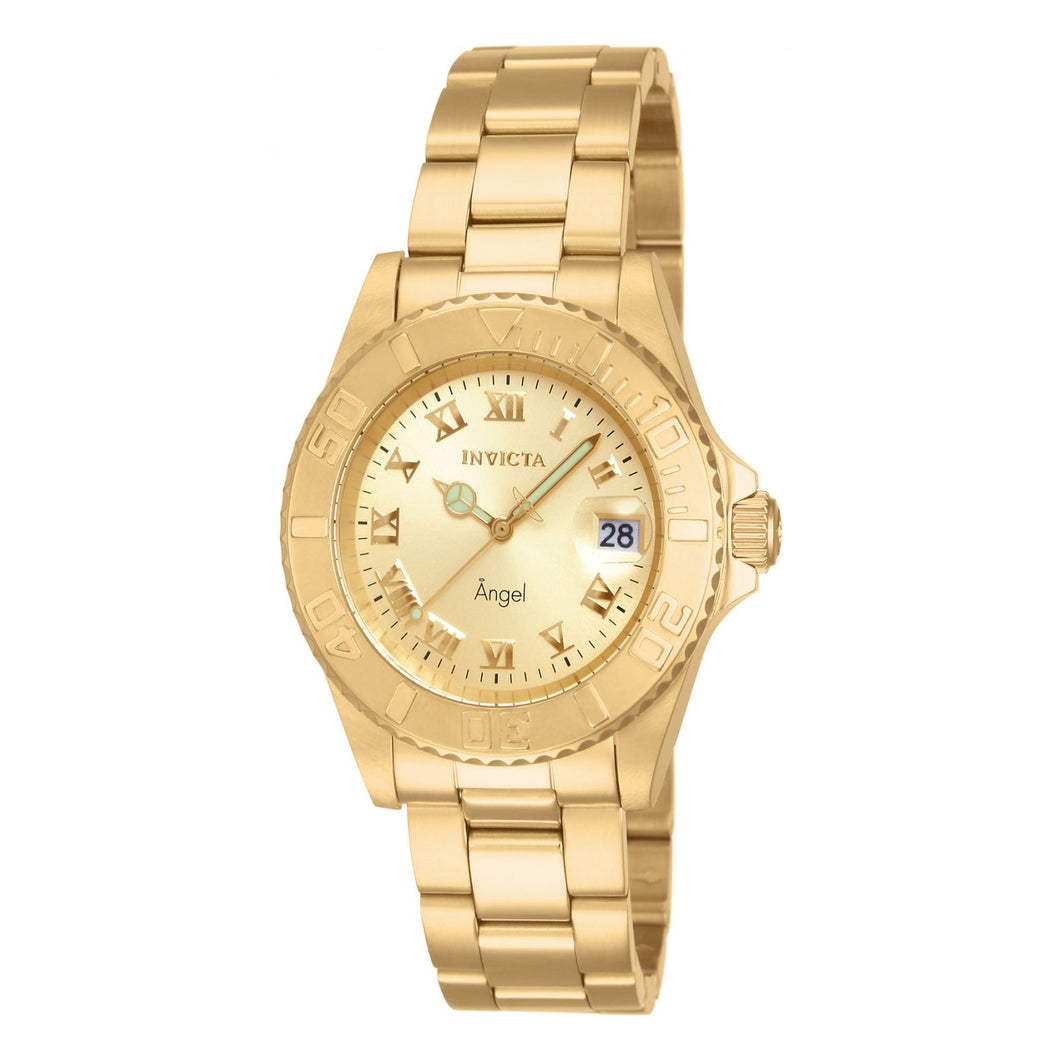 RELOJ  PARA MUJER INVICTA ANGEL 14321 - DORADO
