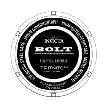 Cargar imagen en el visor de la galería, RELOJ DEPORTIVO PARA HOMBRE INVICTA BOLT 24701 - GRIS
