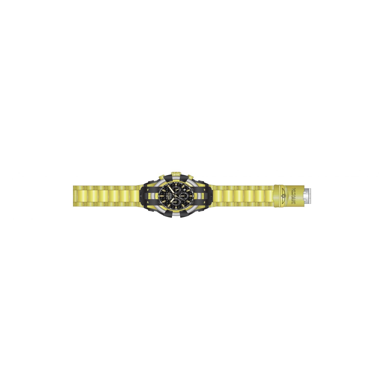 Reloj Invicta Bolt Gris con Dorado y Negro 23860