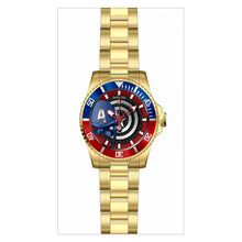 Cargar imagen en el visor de la galería, RELOJ CAPITÁN AMÉRICA PARA HOMBRE INVICTA MARVEL 29681 - DORADO
