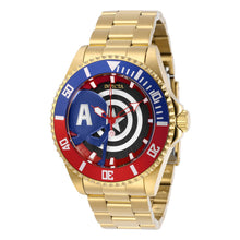 Cargar imagen en el visor de la galería, RELOJ CAPITÁN AMÉRICA PARA HOMBRE INVICTA MARVEL 29681 - DORADO
