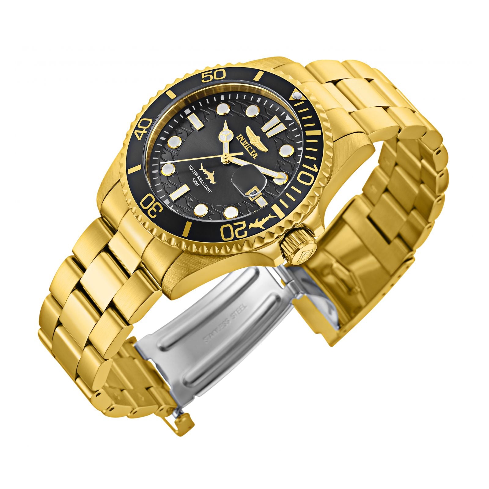 Reloj de cuarzo Invicta Pro Diver para hombre, dorado, 30025 : Precio  Guatemala