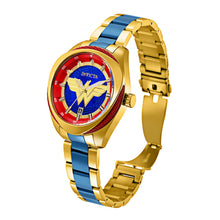 Cargar imagen en el visor de la galería, RELOJ MUJER MARAVILLA PARA MUJER INVICTA DC COMICS 31730 - ORO AZUL
