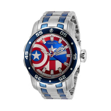 Cargar imagen en el visor de la galería, RELOJ CAPITÁN AMÉRICA PARA HOMBRE INVICTA MARVEL 32413 - AZUL ACERO
