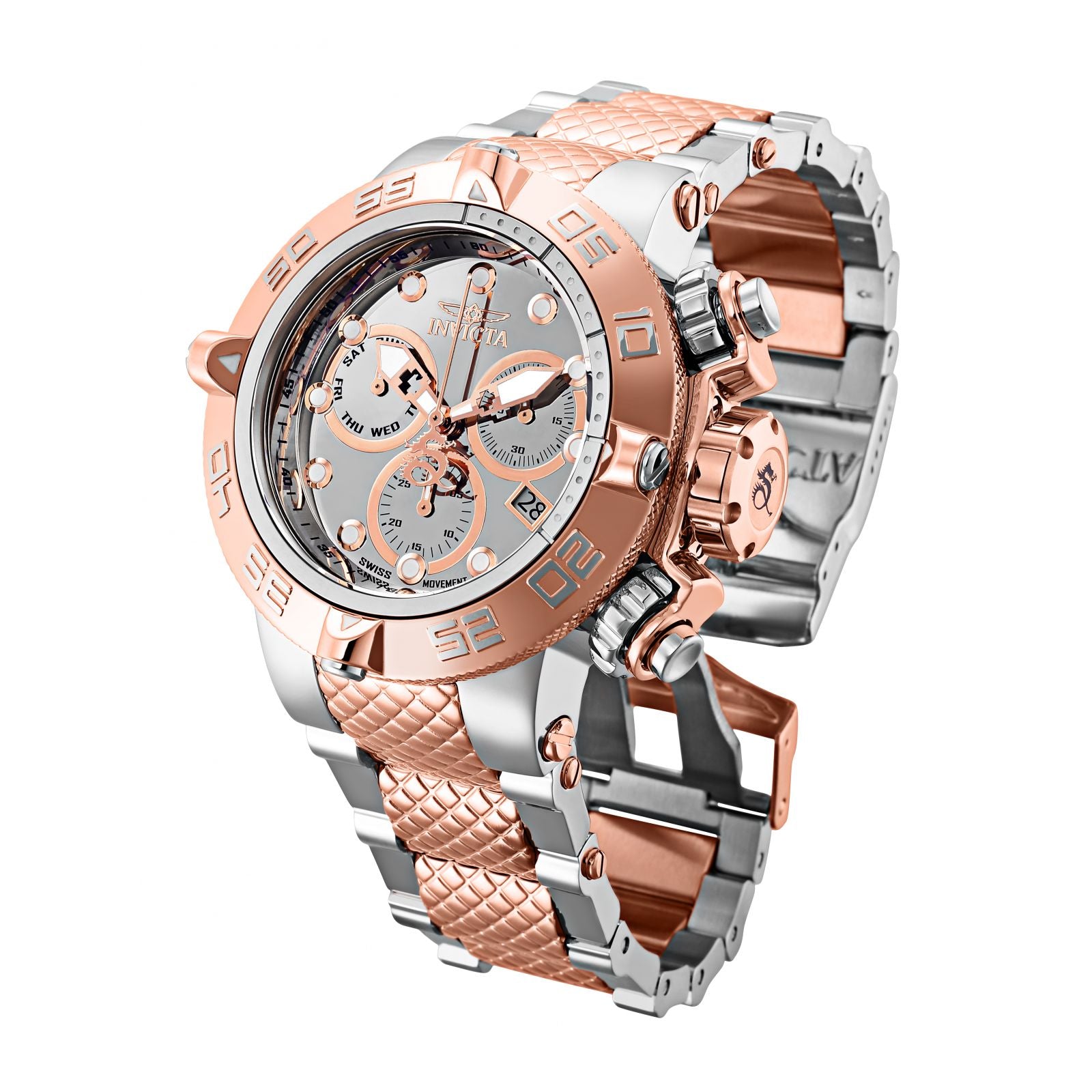 RELOJ PARA HOMBRE INVICTA SUBAQUA 32975 ACERO, ORO ROSA – Kronotime