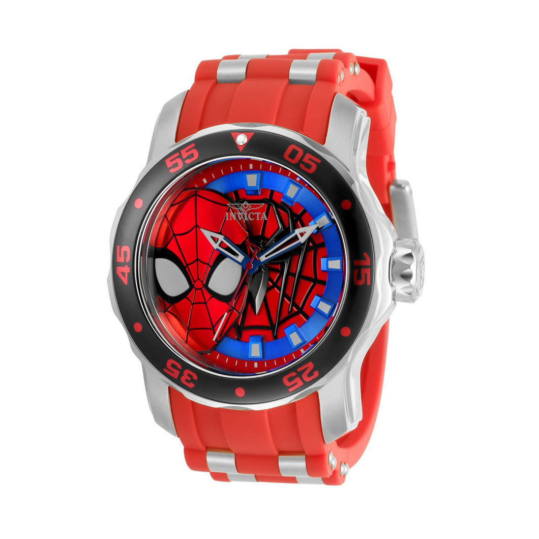 RELOJ HOMBRE ARAÑA PARA HOMBRE INVICTA MARVEL 34742 - ROJO