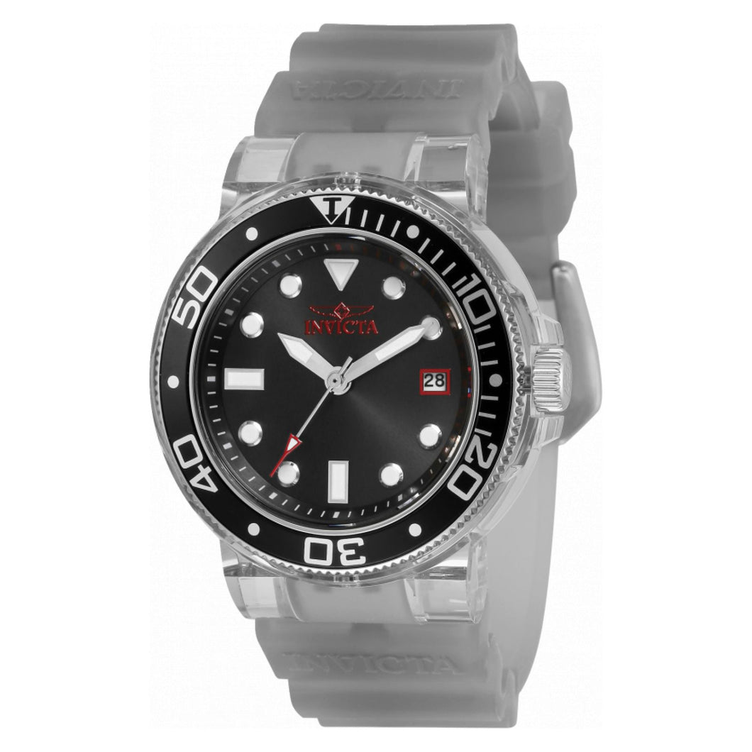 RELOJ DEPORTIVO PARA MUJER INVICTA PRO DIVER 35233 - TRANSPARENTE, GRIS CLARO