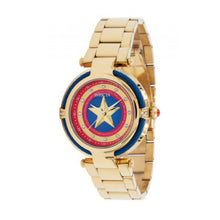 Cargar imagen en el visor de la galería, RELOJ CAPITÁN AMÉRICA PARA MUJER INVICTA MARVEL 36952 - DORADO
