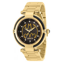 Cargar imagen en el visor de la galería, RELOJ HOMBRE MURCIÉLAGO PARA MUJER INVICTA DC COMICS 36955 - DORADO

