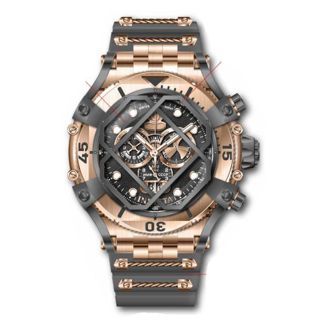 RELOJ DEPORTIVO PARA HOMBRE INVICTA PRO DIVER 37182 NEGRO, ORO