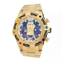 Cargar imagen en el visor de la galería, RELOJ THANOS PARA HOMBRE INVICTA MARVEL 37393 - DORADO
