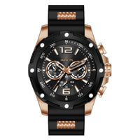 RELOJ DEPORTIVO PARA HOMBRE INVICTA I-FORCE 39989 - NEGRO, ORO ROSA