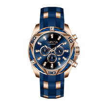 Cargar imagen en el visor de la galería, RELOJ DEPORTIVO PARA HOMBRE INVICTA BOLT 40318 - AZUL, ORO ROSA

