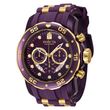 Cargar imagen en el visor de la galería, RELOJ DEPORTIVO PARA HOMBRE INVICTA PRO DIVER 40933 - PÚRPURA, ORO
