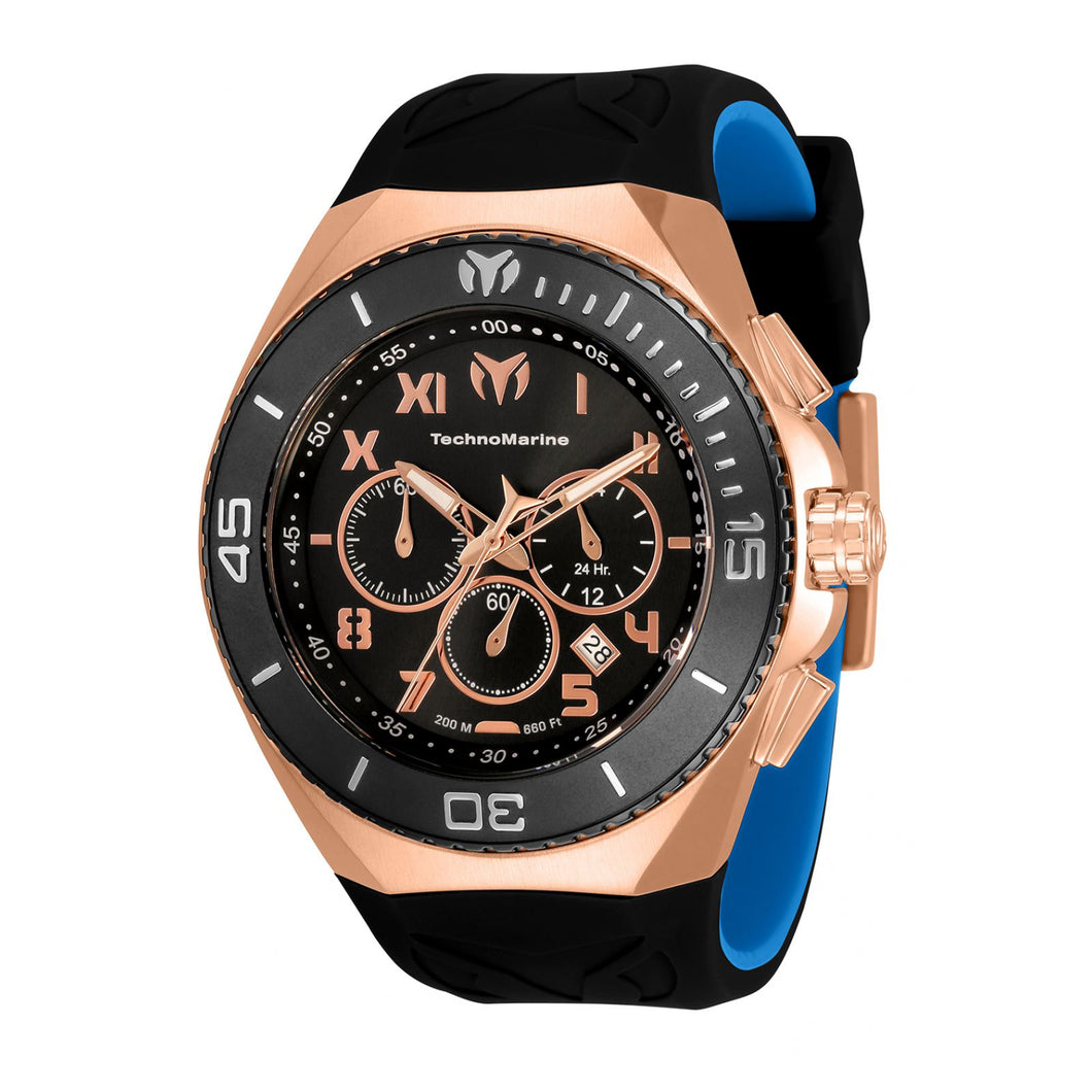 RELOJ DEPORTIVO PARA HOMBRE TECHNOMARINE MANTA TM-220010 - AZUL NEGRO