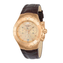Cargar imagen en el visor de la galería, RELOJ CLÁSICO PARA MUJER TECHNOMARINE EVA LONGORIA TM 416035 - MARRON OSCURO
