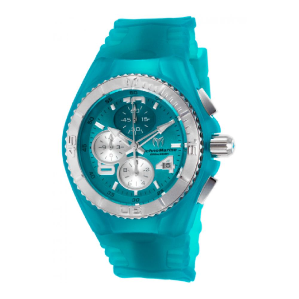 RELOJ DEPORTIVO PARA MUJER TECHNOMARINE CRUISE TM-115106 - TURQUESA, TRANSLÚCIDO